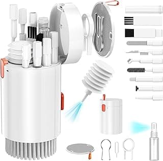 20 in 1 Electronic Cleaner Kit, Multifunctional Cleaning Kit for Airpods pro,Phone, Laptop, Camera, Keyboard,Screen, Keyboard Cleaner with Dust Air Blown and Spray Clean