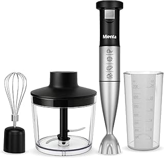 Hand Blender 1000 Watt Capacity Chopper and Bowl 700ml - Stainless - HB111735A
