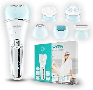 طقم عناية نسائي احترافي 6 في 1 VGR V-733 مقاوم للماء - أخضر
