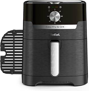 قلاية هوائية وشواية تيفال EasyFry Classic EY501827، أسود - 220 فولت