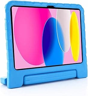 Fekra For Redmi Pad 2 2025 | Redmi Pad SE 11 2023 / Huawei Matepad SE 11" / Samsung Galaxy Tab A9 Plus / A11 Plus 11 inch | Honor Pad X8a, EVA Kids Shockproof Protective Cover (Handle Blue)