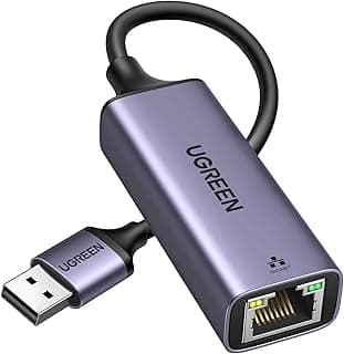 يوجرين محول ايثرنت USB لجهاز نينتندو سويتش وماك بوك وسيرفيس برو والكمبيوتر الشخصي من يوجرين، (50922)