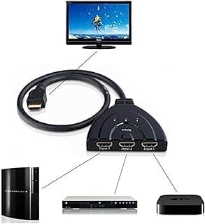 3 PORT HDMI 1080P Switcher Switch Splitter for HDTV DVD Xbox 360 3PORT