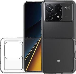 Clear Case Bumper Gel Compatible with Xiaomi Poco X6 Pro 5G / Redmi K70E 5G
