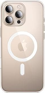 for iPhone 16 Pro Max Case, MagSafe [Never Yellowing] Shockproof Military-Grade Protection Official Color Match Magnetic Phone Cover for Apple 16 Pro Max, Official Clear