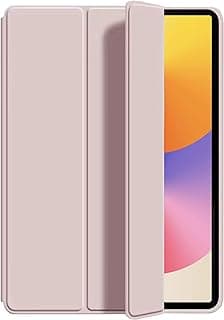 جراب تابلت متوافق مع هواوي MatePad SE 11 بوصة 2024، جراب نحيف قابل للطي مقاوم للصدمات بتصميم خلية النحل مع حامل متين وخاصية الفتح/الغلق التلقائي (وردي)