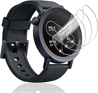 اسكرينة حماية هيدروجيل مرنة (ثلاث قطع) متوافقة مع Nothing CMF Watch 2 Pro - وضوح عالي، مقاومة للخدش، بدون فقاعات، سهلة التركيب، تغطية كاملة - ليست زجاجية