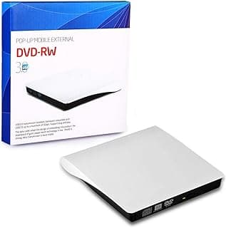 مشغل اقراص دي في دي خارجي USB 3.0 خارجي سي دي/ دي في دي ار دبليو