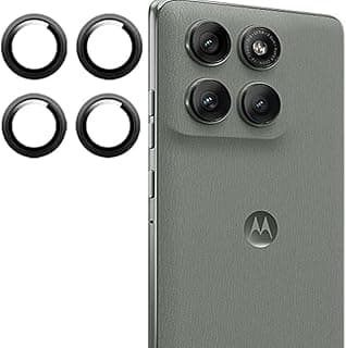 Camera Lens Protector for Motorola Moto Edge 60 Fusion/Edge 60/60 Pro, 9H Tempered Glass & Ultra-Thin Aluminum Alloy Lens Screen Protective, case friendly Cover