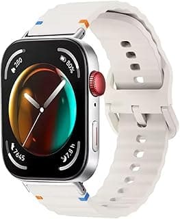 Fekra Premium Wristband Compatible with Huawei Watch Fit 3/Fit 4/Fit 4 Pro Bands Silicone Bracelet Quick Release Arm Band Replacement Smartwatch Band Quick Release Sport Straps