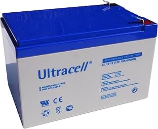 Battery 12 V 12 Ah VLRA Lead/AGM UL Range