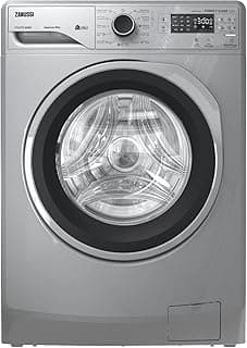 Automatic Washing Machine, Digital, Multi Program, TC4, 6 KG, 1200 RPM, Silver, Universal Motor, Black, Silver, Ring Door - ZWF6240SS5