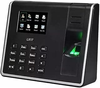 جهاز تتبع وقت الحضور ببصمة الاصبع البيومترية LX17 لتتبع الموظفين مع شاشة TFT مقاس 2.8 انش ووظيفة تسجيل SSR واتصال USB لادارة المكاتب الصغيرة