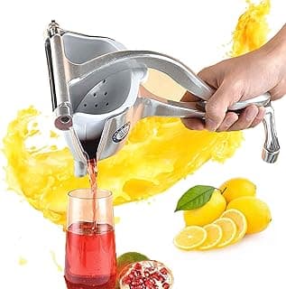 Other Manual fruit juicer upgraded heavy duty lemon lime squeezer citrus press detachable hand juicer press - silver