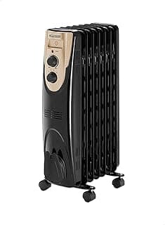 دفاية زيت بلاك اند ديكر OR070D-B9، 7 ريشة - 1500 وات - أسود