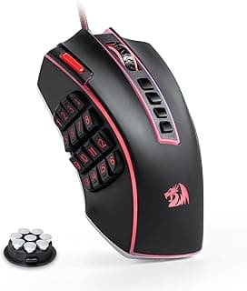 M990 Gaming Mouse, RGB, Wired, Black