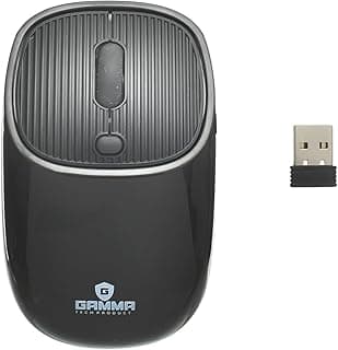 Gamma M-14 Wireless Mouse Amazing Design With Nano USB Receiver 10 Meter Range Without Any interference And High Speed