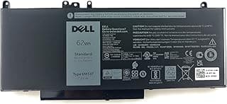 بطارية لابتوب ليثيوم أيون 4 خلايا 62Wh 8180 7.6v 4C نوع 6MT4T مؤشر: 7V69Y, K3JK9, CHWGG