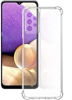 جراب شفاف لهاتف سامسونج Galaxy A13 4G من سيليكون TPU ناعم شفاف غطاء حماية خلفي جل ممتص للصدمات مع زوايا معززة لهاتف سامسونج Galaxy A13 4G شفاف