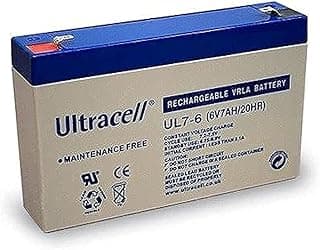 بطارية Ultracell (UL7-6) بطارية رصاص حمضية محكمة الغلق