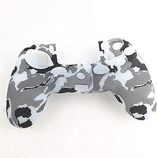 PS4 Controller Camouflage Silicone Rubber Cover (Blue, Black, Grey)