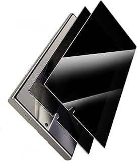 عدد 2 واقي شاشة زجاجي 9H+ لهاتف سامسونج Galaxy S25 Ultra مضاد للتجسس