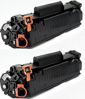 712 BLACK (2) toners compatible with i-SENSYS LBP-3010, 3100, LaserShot LBP-3018, 3108, 3050, 3150, 3010, 3100