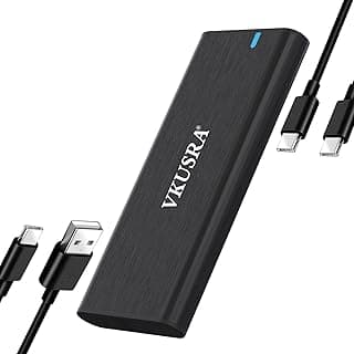 قارئ أقراص M.2 NVMe، هيكل خارجي لوحدات M2 بدون أدوات، واجهة USB 3.2 Gen 2 بسرعة 10Gbps لتحويل PCIe NVME، غطاء ألومنيوم M.2 إلى USB نوع C، لمفاتيح M-Key وB+M Key مقاس 2230/2242/2260/2280 من فيكسورا