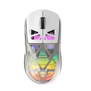 ماوس العاب لاسلكي CW930 RGB ثلاثي الاوضاع من اونكوما، بلوتوث 5.0، 2.4G لاسلكي وسلكي نوع C، 5 مستويات DPI قابلة للتعديل 800-4000، اضاءة RGB ديناميكية