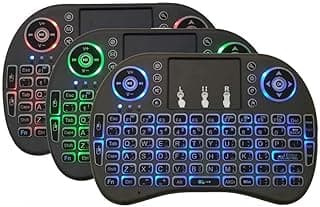 Arabic/English Mini Keyboard and Mouse - Bluetooth Guided Lighting Encouraging Keyboard and Mouse - Cool Computer Cosmetics for Multiple Use Generic