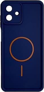 جراب سيليكون مقاوم للصدمات مع حماية للكاميرا لسامسونج Galaxy A07 (كحلي)