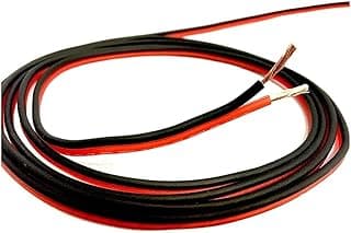 Generic 1.5mm Speaker Cable, 10m AUX, Compatible with Speaker