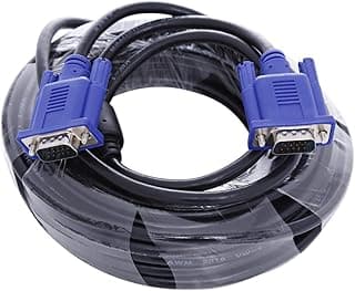 Hightech VGA Cable 10 Meter Blue Head Male to Male