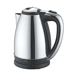 ZY-8005 Electric Kettle- 1.8 Liters, Silver Black