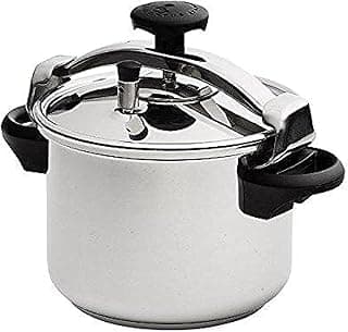 Stainless Steel Pressure Cooker With Basket 8L