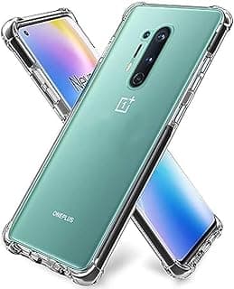 Premium Defender Silicone Case for OnePlus 8 Pro - Clear
