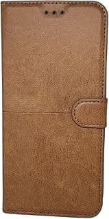 For Samsung Galaxy S20 Flip Leather Card Slot Kickstand Case, Magnetic Closure Feature, Included, High Protective Compatible with Samsung Galaxy S20 wallet case (6.2") (BROWN)