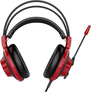 Wired Headset, Black and Red - DS501