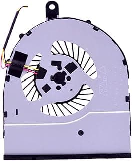 CPU Cooling Fan Replacement for Dell Inspiron 14 5458/5459/5558/5559, 15 5558, 17 5755/5758/5759, Vostro 3458/3558; 8.9cm, 3-Pin, 5V, 3000rpm, 4.35CFM, Laptop Compatible