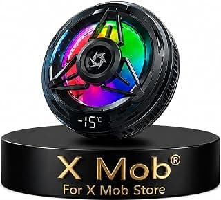 مبرد هاتف مغناطيسي X Mob SL-59، تبريد أشباه موصلات حتى -15 درجة، شاشة رقمية، إضاءة RGB، متوافق مع معظم الهواتف