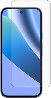 Ultra clear full coverage tempered glass screen protector with fingerprint support and oleophobic coating for Google pixel 10a