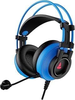 بوت سماعة العاب ايمورتال IM-200 RGB USB - صوت محيطي 7.1 - ميكروفون بخاصية الغاء الضوضاء - تحكم مدمج في مستوى الصوت - متوافقة مع منصات متعددة