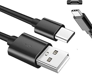 كابل USB-C إلى USB-A، شحن سريع 3 أمبير 45 واط، طول 1 متر، أسود، متوافق مع Samsung وHuawei وPS5 وXbox
