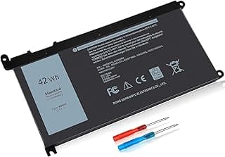 بطارية بديلة 42Wh WDX0R WDXOR لجهاز Inspiron 15 5565 5567 5568 5570 5578 7560 7570 7569 7579 13 7368 7378 7375 5368 5378 5379 17 5765 5767 5770 3CRH3 T2JX4 FC92N