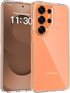 Shockproof for Samsung Galaxy S26 Ultra Case, [Non-Yellowing] [12FT Military-Grade Protection] Transparent Slim Case for Samsung S26 Ultra Case, Clear