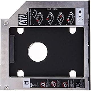 علبة تثبيت ساتا 2 لمحرك أقراص SSD وهارد HDD يونفيرسال، مخصص للأقراص الضوئية CD/DVD -روم، 9.5 ملم