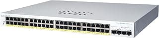 سويتش بيزنس CBS220-48P-4G ذكي | 48 منفذ GE | PoE | 4x1G SFP | ضمان أجهزة محدود لمدة 3 سنوات (CBS220-48P-4G-UK)