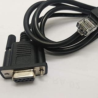 Console Cable RJ45 Ethernet to RS232 DB9 COM Port Serial Female