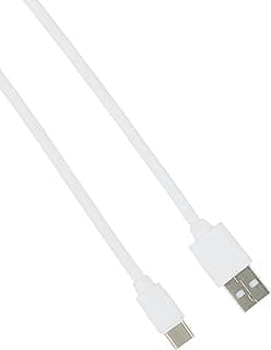 كابل شحن ونقل بيانات سيليكون Borofone Bx55 Harmony لتايب سي أبيض، USB