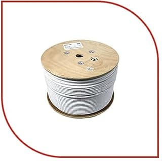 ProLink CAT6A S/FTP CABLE, 4 PAIR 23 AWG, LSZH, White, 305m